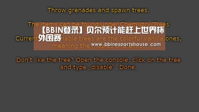 【BBIN登录】贝尔预计能赶上世界杯外围赛(图1)
